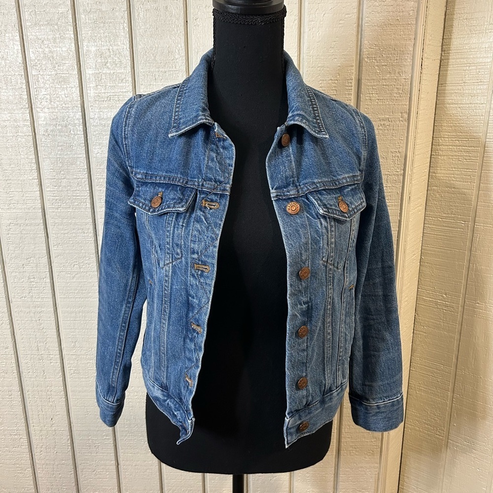 Madewell Jean Jacket in Pinter Wash - XS